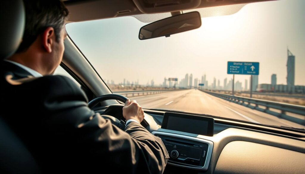 Safe Driver Between Dubai and Sharjah